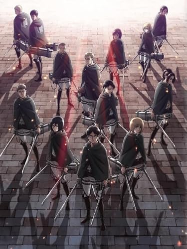 ZYHDK Puzzle 1500 Stück - Bilder - Bunt Puzzle - Japanese Animes Attacks On Titanss - Lernspielzeug Für Kinder - Gedächtnis- Und Wahrnehmungs Spiele - Xw51Zk von ZYHDK