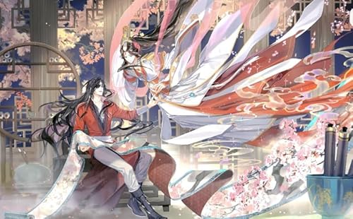 ZYHDK Puzzle 1500 Stück - Bilder - Gifts - Irregular Puzzle - Chinese Animes Heavenss Official'S Blessingss - Spielzeug Für Erwachsene Lernspiele Poster - Yz22Wk von ZYHDK