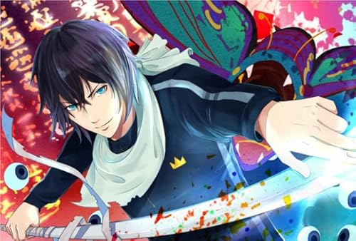 ZYHDK Puzzle 1500 Stück - Bilder - Gifts - Irregular Puzzle - Classic Animes Noragami Poster - Lernspielzeug Für Kinder - Gedächtnis- Und Wahrnehmungs Spiele, Wx69Zk von ZYHDK