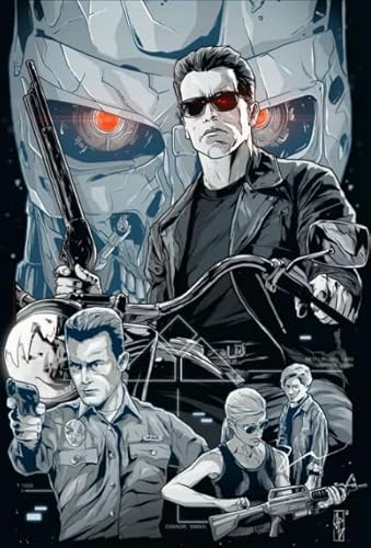 ZYHDK Puzzle 1500 Stück - Bilder - Gifts - Irregular Puzzle - Classic Film Terminators Art Poster - Dekompres Sions Spielzeug Für Erwachsenes - Gedächtnis- Und Wahrnehmungs Spiele, Wx110Zk ZYHDK Puzzle 1500 Stück - Bilder - Gifts - Irregular Puzzle - Classic Film Terminators Art Poster - Dekompres Sions Spielzeug Für Erwachsenes - Gedächtnis- Und Wahrnehmungs Spiele, Wx110Zk von ZYHDK