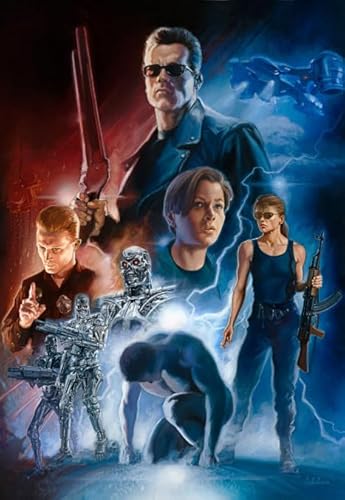 ZYHDK Puzzle 1500 Stück - Bilder - Gifts - Irregular Puzzle - Classic Film Terminators Art Poster - Dekompres Sions Spielzeug Für Erwachsenes - Gedächtnis- Und Wahrnehmungs Spiele, Wx111Zk ZYHDK Puzzle 1500 Stück - Bilder - Gifts - Irregular Puzzle - Classic Film Terminators Art Poster - Dekompres Sions Spielzeug Für Erwachsenes - Gedächtnis- Und Wahrnehmungs Spiele, Wx111Zk von ZYHDK