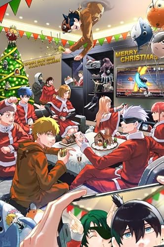 ZYHDK Puzzle 1500 Stück - Bunt Puzzle - Bilder - Gifts - Classic Japanese Animes Jujutsus Poster - Lernspielzeug Für Kinder - Gedächtnis- Und Wahrnehmungs Spiele - Xw123Zk von ZYHDK