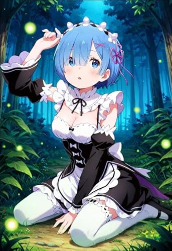 ZYHDK Puzzle 1500 Stück - Pictures - Gifts - Bunt Puzzle - Otherworldly Life from Scratch Natsuki Animes Poster - Lernspielzeug Für Kinder - Gedächtnis- Und Wahrnehmungs Spiele - Zy260Zk von ZYHDK