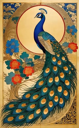 ZYHDK Puzzle 1500 Stück - Poster - Bunt - Difficult Puzzle - Japanese Style Peacockss Painting - Elderly Gedächtnis-Erkennungs Spiel - Kz116Dw ZYHDK Puzzle 1500 Stück - Poster - Bunt - Difficult Puzzle - Japanese Style Peacockss Painting - Elderly Gedächtnis-Erkennungs Spiel - Kz116Dw von ZYHDK