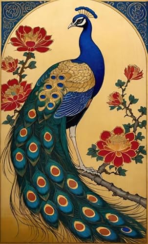 ZYHDK Puzzle 1500 Stück - Poster - Bunt - Difficult Puzzle - Japanese Style Peacockss Painting - Elderly Gedächtnis-Erkennungs Spiel - Kz118Dw ZYHDK Puzzle 1500 Stück - Poster - Bunt - Difficult Puzzle - Japanese Style Peacockss Painting - Elderly Gedächtnis-Erkennungs Spiel - Kz118Dw von ZYHDK