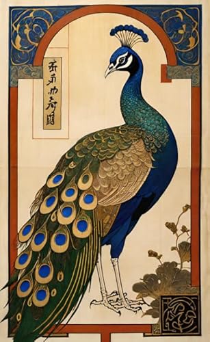 ZYHDK Puzzle 1500 Stück - Poster - Bunt - Difficult Puzzle - Japanese Style Peacockss Painting - Elderly Gedächtnis-Erkennungs Spiel - Kz119Dw ZYHDK Puzzle 1500 Stück - Poster - Bunt - Difficult Puzzle - Japanese Style Peacockss Painting - Elderly Gedächtnis-Erkennungs Spiel - Kz119Dw von ZYHDK