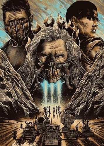 ZYHDK Puzzle 2000 Stück - Schwieriges Puzzle - Classic Film Mad.M Posters - Educational Toys for Adults - Gedächtnis- Und Wahrnehmungs Spiele Für Ältere Menschen - Hz193Zt von ZYHDK