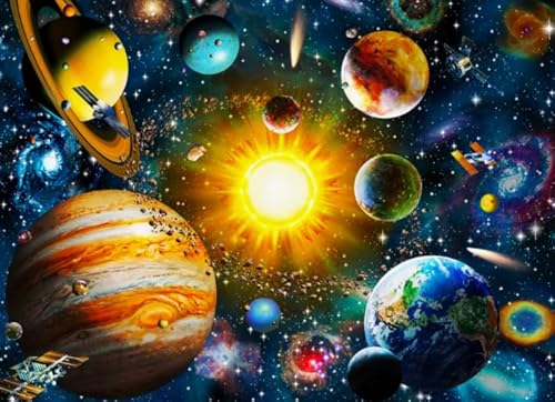 ZYHDK Puzzles 1000 Stück ，Bunt Kunst Puzzle ，Universes Galaxys Posters ，Gedächtnis Spiele Für Senioren ，Gedächtnis Spiele Für Erwachsene Xd232Yk von ZYHDK