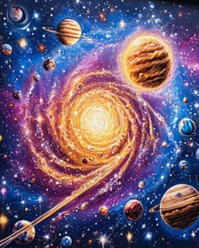 ZYHDK Puzzles 1000 Stück ，Kunst Puzzle ，Spacess Galaxys Posters ，Personalisiertes Herausforderungs Spielzeug Für Erwachsene ，Spielzeug Zur Stressreduzierung Für Die Familie Xd40Yk von ZYHDK