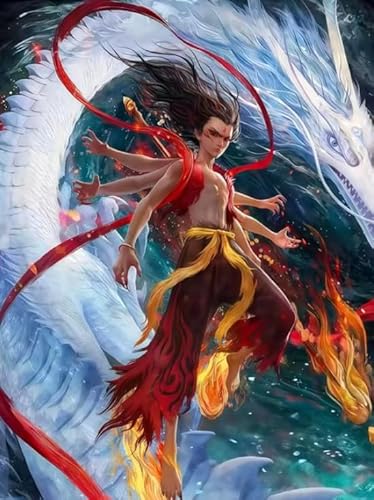 ZYHDK Puzzles 1000 Stück - Art Puzzle - Chinese Animes Nezhas Posters - Gedächtnis Spiele Für Senioren - Lernspielzeug Für Die Ganze Familie - Jz263Ap von ZYHDK