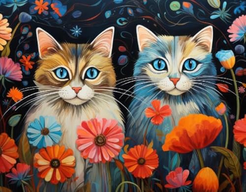 ZYHDK Puzzles 1000 Stück - Colorful Posters - Cat Oil Painting - Puzzle-Herausforderungs Spielzeug Für Die Ganze Familie - Memory-Spiel Für Senioren - Home Wall Art Gifts - Jz73Ap ZYHDK Puzzles 1000 Stück - Colorful Posters - Cat Oil Painting - Puzzle-Herausforderungs Spielzeug Für Die Ganze Familie - Memory-Spiel Für Senioren - Home Wall Art Gifts - Jz73Ap von ZYHDK