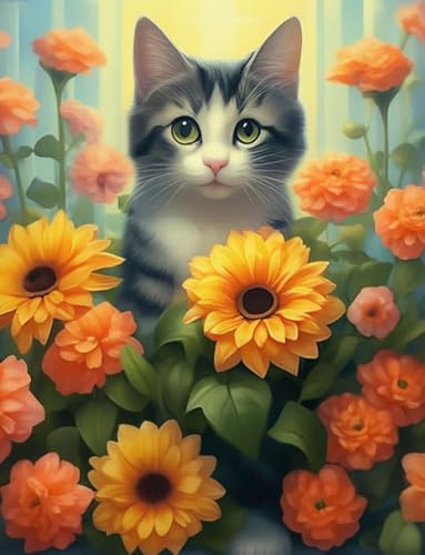ZYHDK Puzzles 1000 Stück - Colorful Posters - Cat Oil Painting - Puzzle-Herausforderungs Spielzeug Für Die Ganze Familie - Memory-Spiel Für Senioren - Home Wall Art Gifts - Jz75Ap ZYHDK Puzzles 1000 Stück - Colorful Posters - Cat Oil Painting - Puzzle-Herausforderungs Spielzeug Für Die Ganze Familie - Memory-Spiel Für Senioren - Home Wall Art Gifts - Jz75Ap von ZYHDK