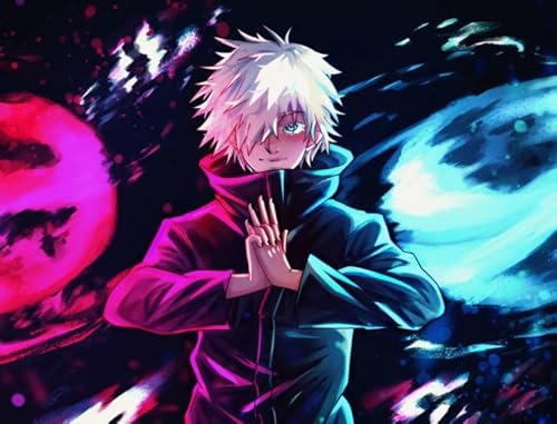 ZYHDK Puzzles 1500 Stück, Animes Jujutsus Gojos Satoru Posters, Personalisiertes Puzzle Spielzeug Für Erwachsene, Spielzeug Zum Stressabbau Für Die Ganze Familie Gifts, Dh383Sz von ZYHDK