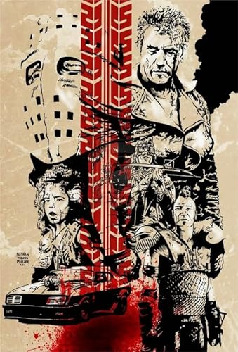 ZYHDK Puzzles 1500 Stück, Lrregular Puzzle, Classic Film Mad.M Posters, Gedächtnis Spiele Für Senioren, Lernspielzeug Für Die Ganze Familie, Dh436Sz von ZYHDK