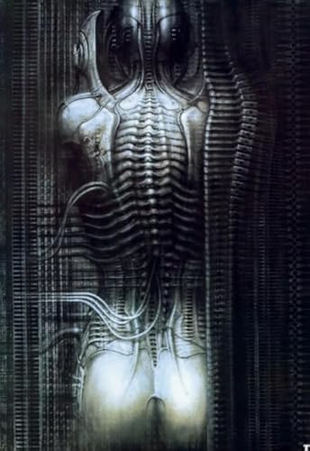 ZYHDK Unregelmäßiges Kunst Puzzle ，1000 Stück ，H.R.Giger Painting Posters ，Spiele Zur Stressreduzierung Für Die Ganze Familie,Puzzle-Herausforderungs Spiel Für Erwachsene,Zw15Yt von ZYHDK