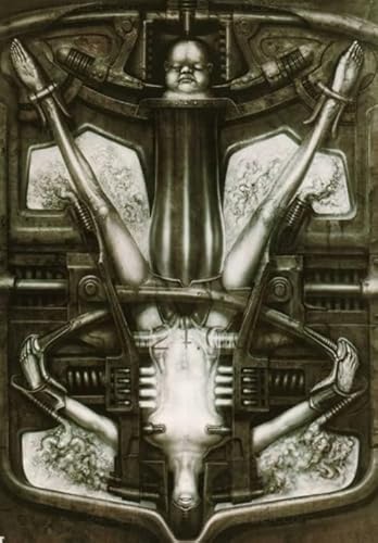 ZYHDK Unregelmäßiges Kunst Puzzle ，1000 Stück ，H.R.Giger Painting Posters ，Spiele Zur Stressreduzierung Für Die Ganze Familie,Puzzle-Herausforderungs Spiel Für Erwachsene,Zw16Yt von ZYHDK