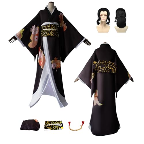 Cosplay Uniform Anime Demon Slayer Kibutsuji Muzan Cosplay Kostüm Vollständiges Set mit Perücke – Halloween Comic Ausstellung und Anime Konventionen Vollständiges Set Outfit für Frauen Erwachsene Cosplay Uniform Anime Demon Slayer Kibutsuji Muzan Cosplay Kostüm Vollständiges Set mit Perücke – Halloween Comic Ausstellung und Anime Konventionen Vollständiges Set Outfit für Frauen Erwachsene von ZYJKGL