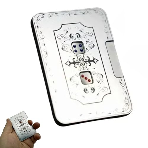 Tragbares Zappelspielzeug zum Stressabbau, Mechanischer Würfel aus Aluminiumlegierung, Mechanischer Würfelspinner, Kreatives Automatisches Würfelpokerspiel, Angstlinderung Tragbares Zappelspielzeug zum Stressabbau, Mechanischer Würfel aus Aluminiumlegierung, Mechanischer Würfelspinner, Kreatives Automatisches Würfelpokerspiel, Angstlinderung von ZYJKGL