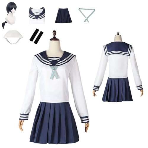 ZYJKGL Amanai Riko Cosplay Kostüme Jujutsu Kaisen Charakter Fancy Dress Up Erwachsene Uniform Outfits Volles Set Halloween Karneval Party von ZYJKGL