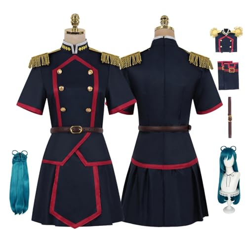 ZYJKGL Anime Azuma Himari Cosplay Uniform Mato Seihei No Slave Kostüm Voll Set mit Perücke – Halloween Party und Anime Konventionen Vollständiges Set Outfit Erwachsene ZYJKGL Anime Azuma Himari Cosplay Uniform Mato Seihei No Slave Kostüm Voll Set mit Perücke – Halloween Party und Anime Konventionen Vollständiges Set Outfit Erwachsene von ZYJKGL