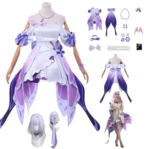 ZYJKGL Anime Castor Cosplay Uniform Honkai Star Rail Kostüm Voll Set Mit Perücke – Halloween Party Und Anime Konventionen Vollständiges Set Outfit Erwachsene ZYJKGL Anime Castor Cosplay Uniform Honkai Star Rail Kostüm Voll Set Mit Perücke – Halloween Party Und Anime Konventionen Vollständiges Set Outfit Erwachsene von ZYJKGL