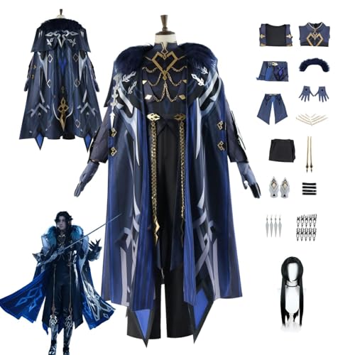 ZYJKGL Anime Genshin Impact Cosplay Uniform Captain Capitano Cosplay Kostüm Vollständiges Set – Halloween Party und Anime Konventionen Vollständiges Set Outfit Erwachsene ZYJKGL Anime Genshin Impact Cosplay Uniform Captain Capitano Cosplay Kostüm Vollständiges Set – Halloween Party und Anime Konventionen Vollständiges Set Outfit Erwachsene von ZYJKGL