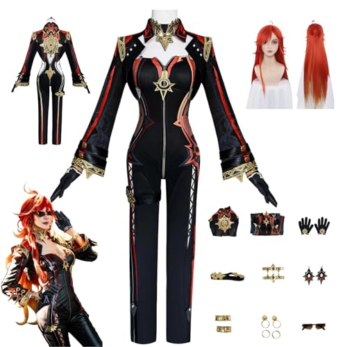 ZYJKGL Anime Genshin Impact Cosplay Uniform Haborym Cosplay Kostüm Vollständiges Set – Halloween Party und Anime Konventionen Vollständiges Set Outfit Erwachsene von ZYJKGL