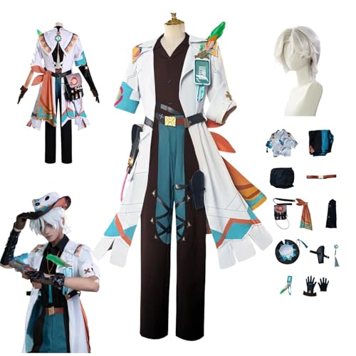 ZYJKGL Anime Genshin Impact Cosplay Uniform Ifa Cosplay Kostüm Vollständiges Set – Halloween Party und Anime Konventionen Vollständiges Set Outfit Erwachsene von ZYJKGL
