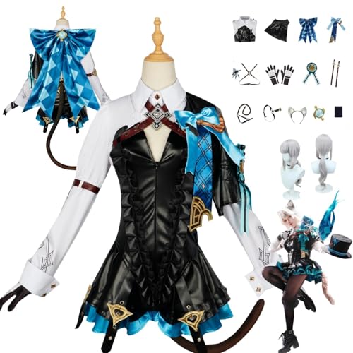 ZYJKGL Anime Genshin Impact Cosplay Uniform Lynette Cosplay Kostüm Vollständiges Set – Halloween Party und Anime Konventionen Vollständiges Set Outfit Erwachsene ZYJKGL Anime Genshin Impact Cosplay Uniform Lynette Cosplay Kostüm Vollständiges Set – Halloween Party und Anime Konventionen Vollständiges Set Outfit Erwachsene von ZYJKGL