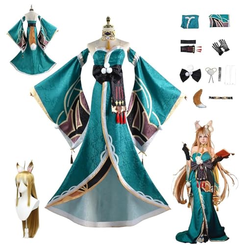 ZYJKGL Anime Genshin Impact Cosplay Uniform Miss Shina Cosplay Kostüm Vollständiges Set – Halloween Party und Anime Konventionen Vollständiges Set Outfit Erwachsene ZYJKGL Anime Genshin Impact Cosplay Uniform Miss Shina Cosplay Kostüm Vollständiges Set – Halloween Party und Anime Konventionen Vollständiges Set Outfit Erwachsene von ZYJKGL