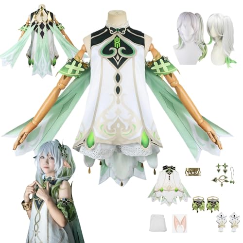 ZYJKGL Anime Genshin Impact Cosplay Uniform Nahida Cosplay Kostüm Vollständiges Set – Halloween Party und Anime Konventionen Vollständiges Set Outfit Erwachsene ZYJKGL Anime Genshin Impact Cosplay Uniform Nahida Cosplay Kostüm Vollständiges Set – Halloween Party und Anime Konventionen Vollständiges Set Outfit Erwachsene von ZYJKGL