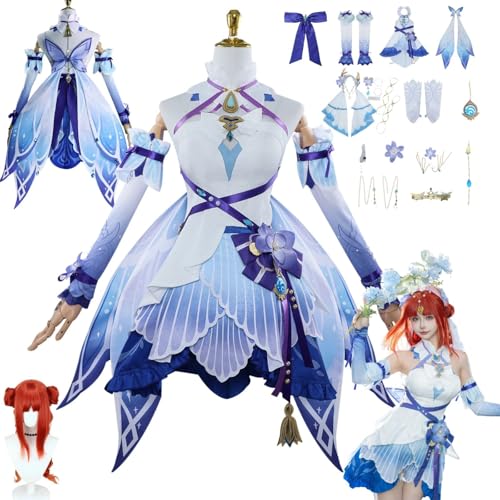 ZYJKGL Anime Genshin Impact Cosplay Uniform Nilou Cosplay Kostüm Vollständiges Set – Halloween Party und Anime Konventionen Vollständiges Set Outfit Erwachsene ZYJKGL Anime Genshin Impact Cosplay Uniform Nilou Cosplay Kostüm Vollständiges Set – Halloween Party und Anime Konventionen Vollständiges Set Outfit Erwachsene von ZYJKGL