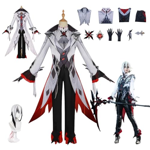 ZYJKGL Anime Genshin Impact Cosplay Uniform Peruere Snezhevna Cosplay Kostüm Vollständiges Set – Halloween Party und Anime Konventionen Vollständiges Set Outfit Erwachsene von ZYJKGL