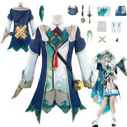 ZYJKGL Anime HuoHuo Cosplay Uniform Honkai Star Rail Kostüm Voll Set mit Perücke – Halloween Party und Anime Konventionen Vollständiges Set Outfit Erwachsene von ZYJKGL