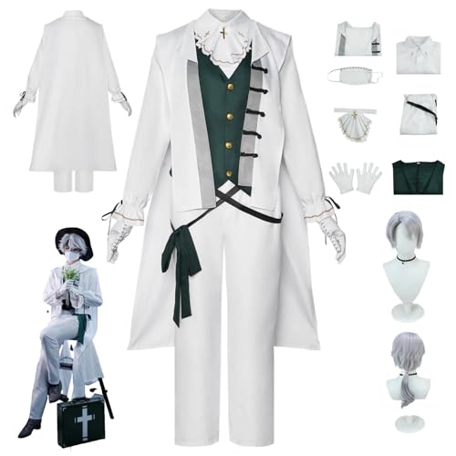 ZYJKGL Anime IdentityV Cosplay Uniform Aesop Carl Cosplay Kostüm Vollständiges Set – Halloween Party und Anime Konventionen Vollständiges Set Outfit Erwachsene ZYJKGL Anime IdentityV Cosplay Uniform Aesop Carl Cosplay Kostüm Vollständiges Set – Halloween Party und Anime Konventionen Vollständiges Set Outfit Erwachsene von ZYJKGL