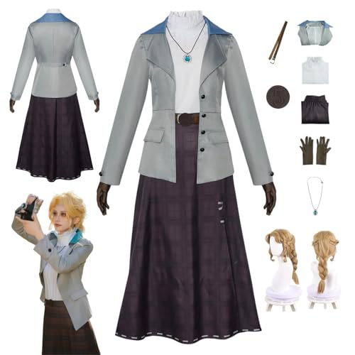ZYJKGL Anime IdentityV Cosplay Uniform Alice DeRoss Cosplay Kostüm Vollständiges Set – Halloween Party und Anime Konventionen Vollständiges Set Outfit Erwachsene ZYJKGL Anime IdentityV Cosplay Uniform Alice DeRoss Cosplay Kostüm Vollständiges Set – Halloween Party und Anime Konventionen Vollständiges Set Outfit Erwachsene von ZYJKGL