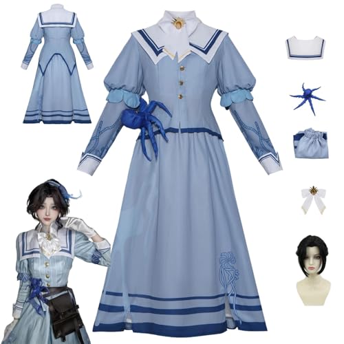 ZYJKGL Anime IdentityV Cosplay Uniform Emily Dale Cosplay Kostüm Vollständiges Set – Halloween Party und Anime Konventionen Vollständiges Set Outfit Erwachsene von ZYJKGL