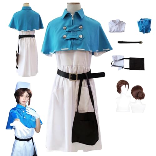 ZYJKGL Anime IdentityV Cosplay Uniform Emily Dale Cosplay Kostüm Vollständiges Set – Halloween Party und Anime Konventionen Vollständiges Set Outfit Erwachsene ZYJKGL Anime IdentityV Cosplay Uniform Emily Dale Cosplay Kostüm Vollständiges Set – Halloween Party und Anime Konventionen Vollständiges Set Outfit Erwachsene von ZYJKGL