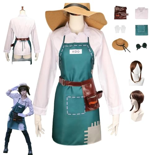 ZYJKGL Anime IdentityV Cosplay Uniform Emma Woods Cosplay Kostüm Vollständiges Set – Halloween Party und Anime Konventionen Vollständiges Set Outfit Erwachsene ZYJKGL Anime IdentityV Cosplay Uniform Emma Woods Cosplay Kostüm Vollständiges Set – Halloween Party und Anime Konventionen Vollständiges Set Outfit Erwachsene von ZYJKGL