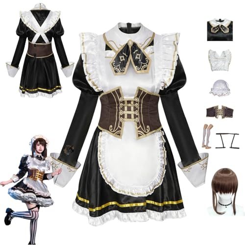 ZYJKGL Anime IdentityV Cosplay Uniform Emma Woods Cosplay Kostüm Vollständiges Set – Halloween Party und Anime Konventionen Vollständiges Set Outfit Erwachsene ZYJKGL Anime IdentityV Cosplay Uniform Emma Woods Cosplay Kostüm Vollständiges Set – Halloween Party und Anime Konventionen Vollständiges Set Outfit Erwachsene von ZYJKGL