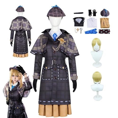 ZYJKGL Anime IdentityV Cosplay Uniform Emma Woods Cosplay Kostüm Vollständiges Set – Halloween Party und Anime Konventionen Vollständiges Set Outfit Erwachsene ZYJKGL Anime IdentityV Cosplay Uniform Emma Woods Cosplay Kostüm Vollständiges Set – Halloween Party und Anime Konventionen Vollständiges Set Outfit Erwachsene von ZYJKGL