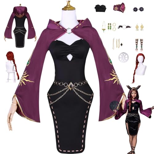 ZYJKGL Anime IdentityV Cosplay Uniform Fiona Gilman Cosplay Kostüm Vollständiges Set – Halloween Party und Anime Konventionen Vollständiges Set Outfit Erwachsene ZYJKGL Anime IdentityV Cosplay Uniform Fiona Gilman Cosplay Kostüm Vollständiges Set – Halloween Party und Anime Konventionen Vollständiges Set Outfit Erwachsene von ZYJKGL