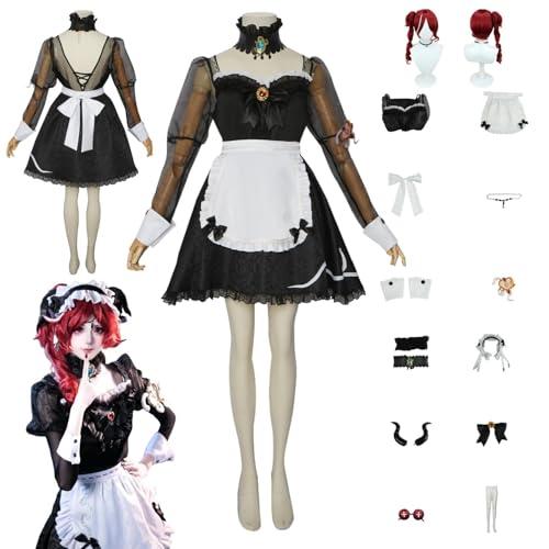 ZYJKGL Anime IdentityV Cosplay Uniform Fiona Gilman Cosplay Kostüm Vollständiges Set – Halloween Party und Anime Konventionen Vollständiges Set Outfit Erwachsene ZYJKGL Anime IdentityV Cosplay Uniform Fiona Gilman Cosplay Kostüm Vollständiges Set – Halloween Party und Anime Konventionen Vollständiges Set Outfit Erwachsene von ZYJKGL