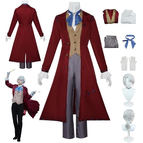 ZYJKGL Anime IdentityV Cosplay Uniform Frederick Kreiburg Cosplay Kostüm Vollständiges Set – Halloween Party und Anime Konventionen Vollständiges Set Outfit Erwachsene ZYJKGL Anime IdentityV Cosplay Uniform Frederick Kreiburg Cosplay Kostüm Vollständiges Set – Halloween Party und Anime Konventionen Vollständiges Set Outfit Erwachsene von ZYJKGL