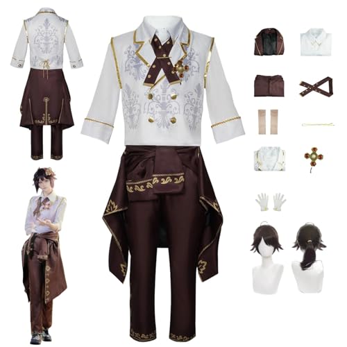 ZYJKGL Anime IdentityV Cosplay Uniform Luca Balsa Cosplay Kostüm Vollständiges Set – Halloween Party und Anime Konventionen Vollständiges Set Outfit Erwachsene ZYJKGL Anime IdentityV Cosplay Uniform Luca Balsa Cosplay Kostüm Vollständiges Set – Halloween Party und Anime Konventionen Vollständiges Set Outfit Erwachsene von ZYJKGL
