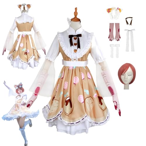 ZYJKGL Anime IdentityV Cosplay Uniform Tracy Reznik Cosplay Kostüm Vollständiges Set – Halloween Party und Anime Konventionen Vollständiges Set Outfit Erwachsene ZYJKGL Anime IdentityV Cosplay Uniform Tracy Reznik Cosplay Kostüm Vollständiges Set – Halloween Party und Anime Konventionen Vollständiges Set Outfit Erwachsene von ZYJKGL