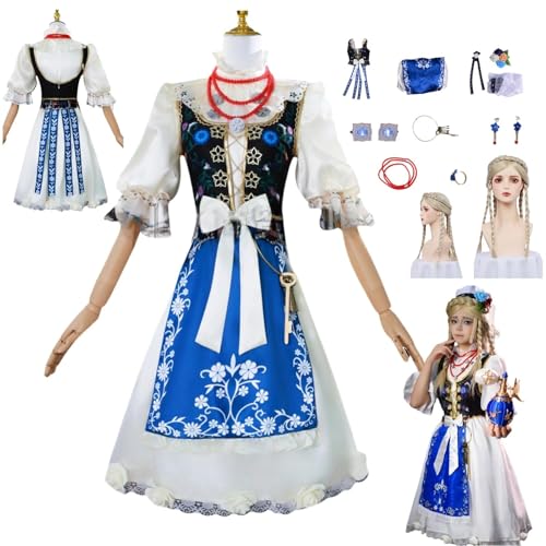 ZYJKGL Anime IdentityV Cosplay Uniform Vera·Nair Cosplay Kostüm Vollständiges Set – Halloween Party und Anime Konventionen Vollständiges Set Outfit Erwachsene ZYJKGL Anime IdentityV Cosplay Uniform Vera·Nair Cosplay Kostüm Vollständiges Set – Halloween Party und Anime Konventionen Vollständiges Set Outfit Erwachsene von ZYJKGL