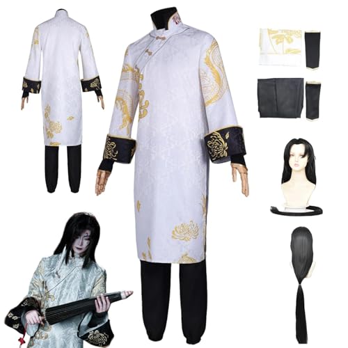 ZYJKGL Anime IdentityV Cosplay Uniform Wu Chang Cosplay Kostüm Vollständiges Set – Halloween Party und Anime Konventionen Vollständiges Set Outfit Erwachsene ZYJKGL Anime IdentityV Cosplay Uniform Wu Chang Cosplay Kostüm Vollständiges Set – Halloween Party und Anime Konventionen Vollständiges Set Outfit Erwachsene von ZYJKGL