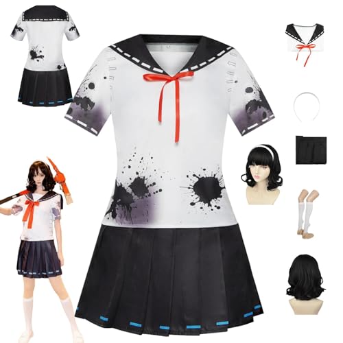 ZYJKGL Anime IdentityV Cosplay Uniform Yidhra Cosplay Kostüm Vollständiges Set – Halloween Party und Anime Konventionen Vollständiges Set Outfit Erwachsene von ZYJKGL