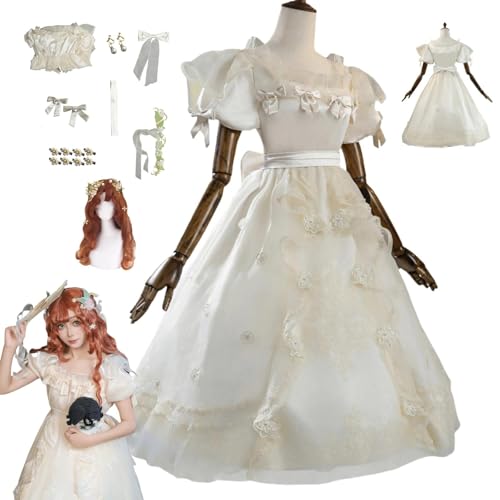 ZYJKGL Anime IdentityV Cosplay Uniform memory Cosplay Kostüm Vollständiges Set – Halloween Party und Anime Konventionen Vollständiges Set Outfit Erwachsene von ZYJKGL